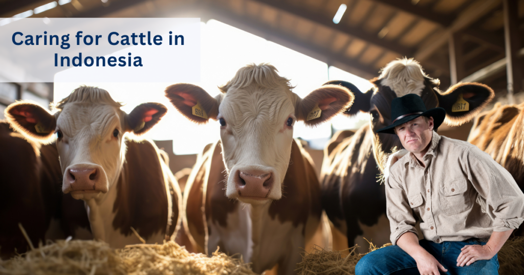 Caring for Cattle in Indonesia